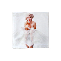 Marilyn Monroe Ballerina Square Cushion Cover