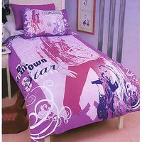 Disney Hannah Montana Be Your Own Star Quilt Cover Set Single