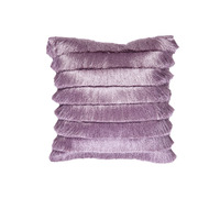Bedding House Fringy Lilac Luxury Cotton Filled Cushion