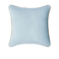 J Elliot Home Gabriel 100% Cotton Filled Cushion 60 x 60 cm Illusion Blue
