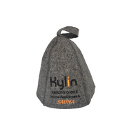 Kylin Sauna Wool Hat Head Protection Water Absorption Felt Hats Cap