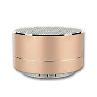 Bluetooth Speakers Portable Wireless Speaker Music Stereo Handsfree Rechargeable (Gold)
