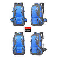 40L Waterproof Outdoor Hiking Backpack Camping Outdoor Trekking Bag(Blue)
