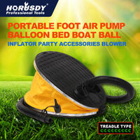 Portable Foot Air Pump Balloon Bed Boat Ball Inflator Party Accessories Blower