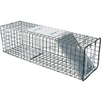 VaKa Animal Trap Cage Humane Live Steel Catch Possum Fox Rat Cat Rabbit Bird