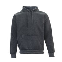 Adult Unisex Men's Basic Plain Hoodie Pullover Sweater Sweatshirt Jumper XS-8XL, Dark Grey, L