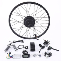AKEZ 500W 48V Motor 10AH Battery Electric Bike Conversion Kit Back Wheel E-Bike Accessories
