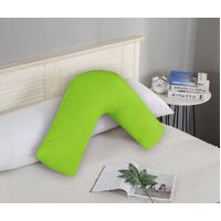 1000TC Premium Ultra Soft V SHAPE Pillowcase - Green