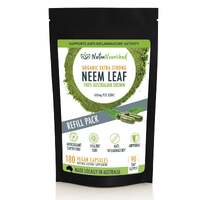 REFILL BAG - Neem Leaf Capsules Organic Pure - 180 Vegan Capsules