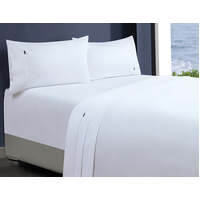 1000tc egyptian cotton 1 fitted sheet and 2 pillowcases double white