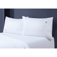 1000tc egyptian cotton pillowcase pair white