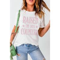 Azura Exchange 90s Country Letter Graphic Tee - L