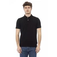 Embroidered Polo Shirt with Short Sleeves L Men