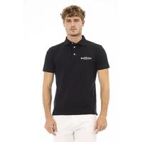 Embroidered Logo Polo Shirt with Short Sleeves XL Men
