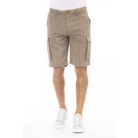 Cargo Shorts with Front Zipper and Button Closure Multiple Pockets W36 US Men