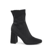 Fabric Ankle Boot with 9cm Heel - 40 EU