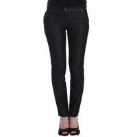 Authentic Ermanno Scervino Black Skinny Jeans with Logo Details W26 US Women