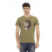 Short Sleeve T-shirt with Front Print S Men
