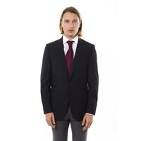 Classic Lapel Jacket with 2 Buttons and Front Flap Pockets 50 IT Men