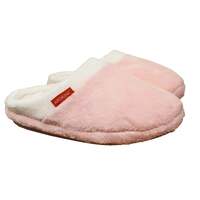 ARCHLINE Orthotic Slippers Slip On Arch Scuffs Pain Relief Moccasins - Pink - EU 35