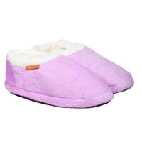 ARCHLINE Orthotic Slippers CLOSED Arch Scuffs Pain Relief Moccasins - Lilac - EU 39