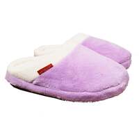 ARCHLINE Orthotic Slippers Slip On Arch Scuffs Pain Relief Moccasins - Lilac - EU 36