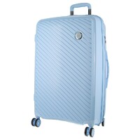 Milleni Hardshell Checked Luggage Bag Travel Suitcase 75cm (124L) - Blue