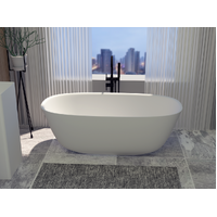 Compact Freestanding Cast stone - Solid Surface Bath 1600mm