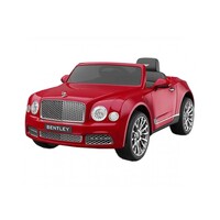 Bentley Mulsanne Kids 12V Electric Ride On - Red	