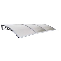 DIY Outdoor Awning Cover 1mx3m with Rain Gutter