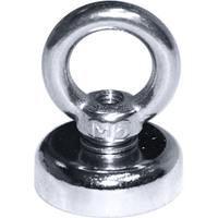 12Kg SALVAGE Strong MAGNET N52 Neodymium Eyebolt Circular Ring