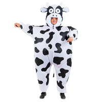 Cow Fancy Dress Fan Inflatable Costume Suit
