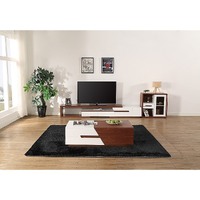 200x140cm Floor Rugs Large Shaggy Rug Area Carpet Bedroom Living Room Mat - Black