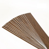 Vinyl Floor Tiles Self Adhesive Flooring Teak Wood Grain 16 Pack 2.3SQM