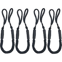 4 Pack Marine Bungee Dock Line Boat Mooring Rope Anchor Cord Stretch