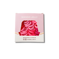 MANGO JELLY Metal Free Hair Ties (3cm) - Just Pink 36P - One Pack