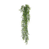 Long Artificial Hanging Ruscus Leaf Plant UV Resistant 130cm