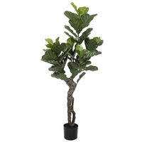 Premium Handcrafted Artificial Fiddle Leaf Fig Tree 150cm