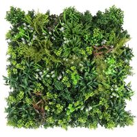 Luxury Amazon Jungle Recycled Vertical Garden / Green Wall UV Resistant 100cm X 100cm