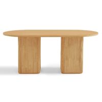 Kate 6 Seater Column Dining Table in Natural