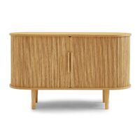 Kate Column Wooden Sideboard Table in Natural