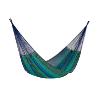 King Size Outdoor Cotton Hammock in Caribe
