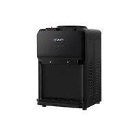 Devanti Water Cooler Dispenser Bench Top Cold Hot Two Taps Instant Machine Black
