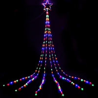 Jingle Jollys Solar Christmas Lights 5M 320 LED String Fairy Light Decorations