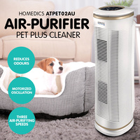 Homedics ATPET02AU Air Purifier Pet Plus Cleaner HEPA Filter