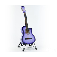 Childrens Acoustic Guitar Kids - Purple