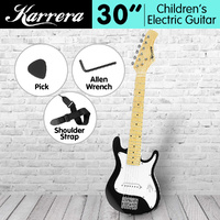 Karrera Electric Childrens Guitar Kids - Black