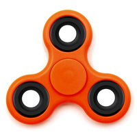 Fidget Spinner Tri-Hand Stress Relief Toy - Orange