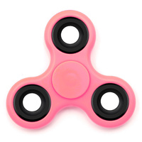 Fidget Spinner Tri-Hand Stress Relief Toy - Pink