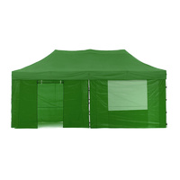 Gazebo Tent Marquee 3x6m PopUp Outdoor Wallaroo Green
